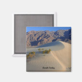Death Valley Sand Dunes Magnet (Vorderseite/Rückseite)