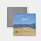Death Valley/Sand Dunes Magnet! Magnet (Vorderseite/Rückseite)