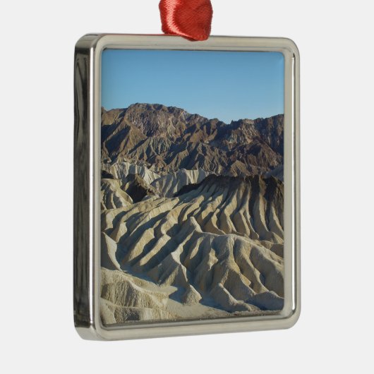 Death Valley Silbernes Ornament (Rechts)