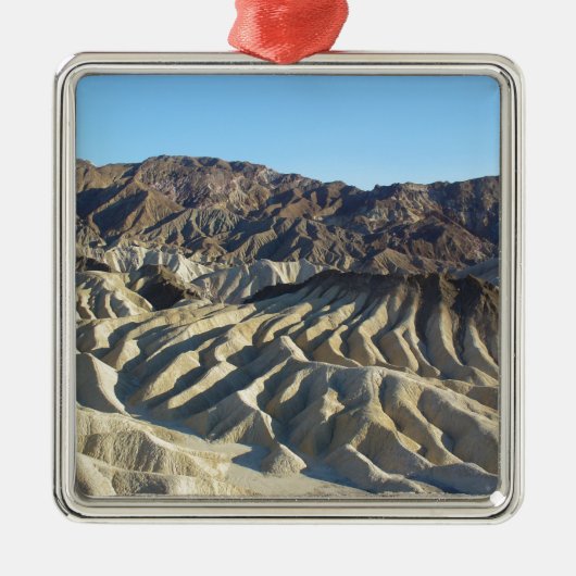 Death Valley Silbernes Ornament (Vorne)