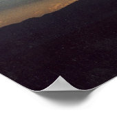 Death Valley Sunset Poster (Ecke)