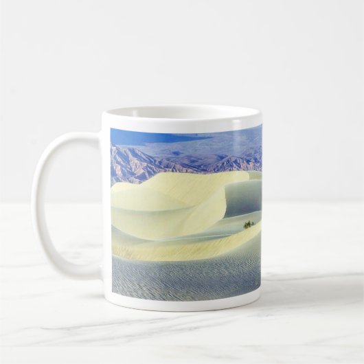 Death Valley verlässt Sanddünen Kaffeetasse (Links)