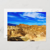 Death Valley Wüste Postkarte (Vorne/Hinten)