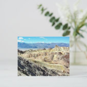 Death Valley Zabriskie Point Sand Wüste 3 Postkarte (Stehend Vorderseite)