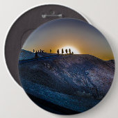 Death Valley zabriskkie Point Sunset Button (Vorne & Hinten)