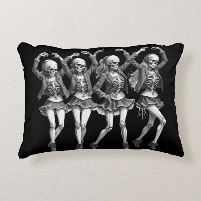 Death Women Dance Dekokissen (Vorderseite)