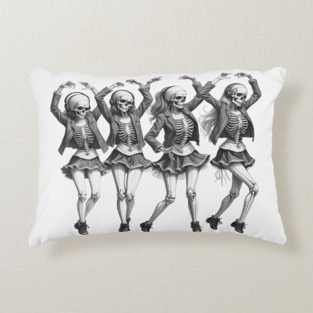 Death Women Dance Dekokissen (Vorderseite)