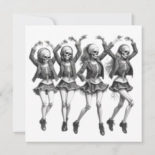 Death Women Dance Einladung