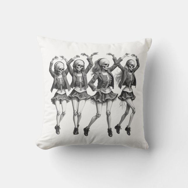 Death Women Dance Kissen (Vorderseite)