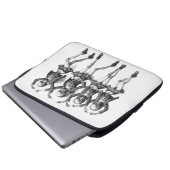 Death Women Dance Laptopschutzhülle (Vorne Knopf)