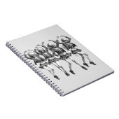 Death Women Dance Notizblock (Rechte Seite)