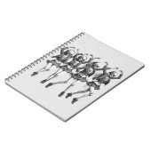 Death Women Dance Notizblock (Linke Seite)