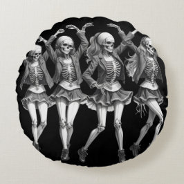 Death Women Dance Rundes Kissen