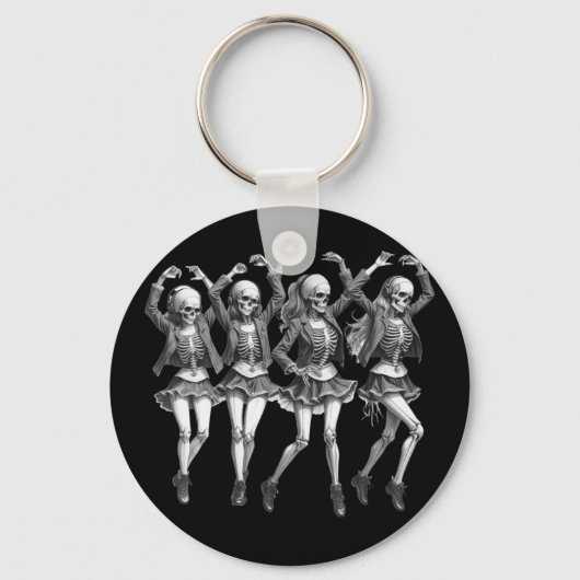 Death Women Dance Schlüsselanhänger (Vorderseite)