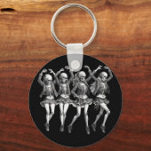 Death Women Dance Schlüsselanhänger (Vorderseite)