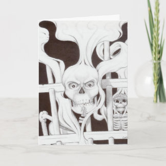 deathbars für Halloween Karte