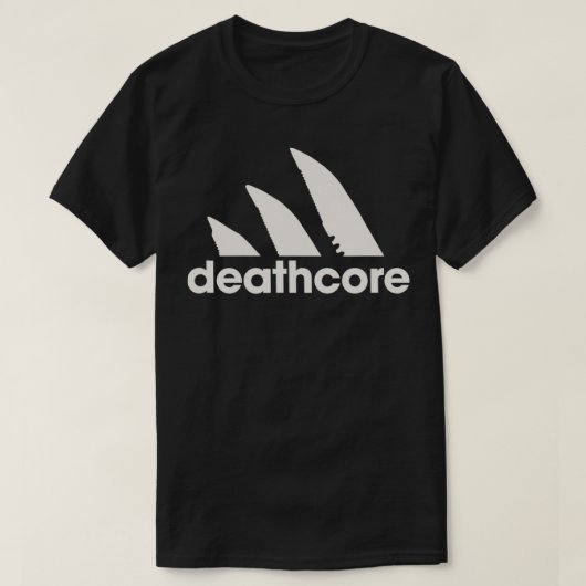 Deathcore Knives T-Shirt (Design vorne)