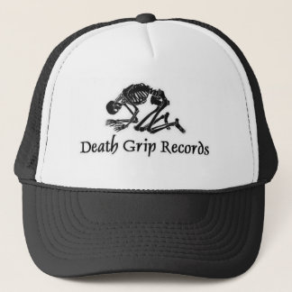 deathgripblacklogo truckerkappe
