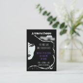 deathhead Mond Visitenkarte (Stehend Vorderseite)