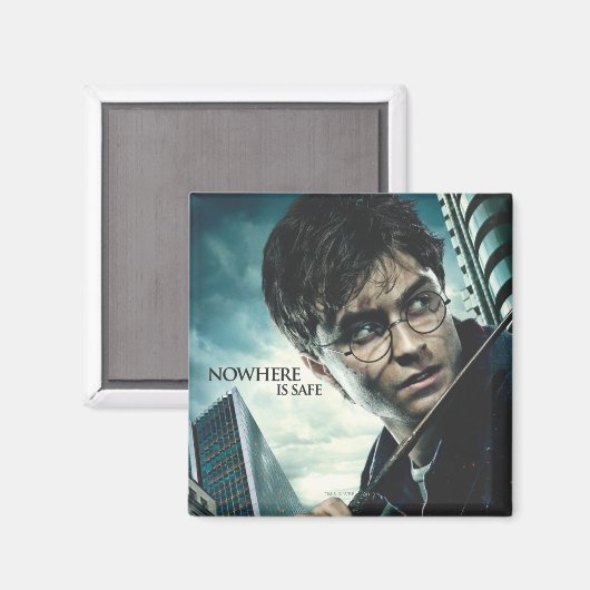 Deathly Hallows - Harry Magnet (Vorderseite/Rückseite)