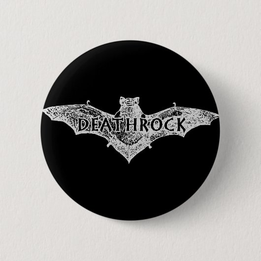 Deathrock Bat Button (Vorderseite)