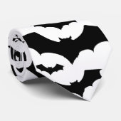 Deathrock Bat Neck Tie Krawatte (Gerollt)