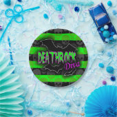 Deathrock-Diva-Papierplatte Pappteller (Party)