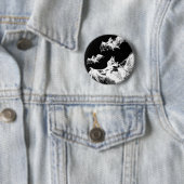 Deathrock Vampire Bats Button (Beispiel)
