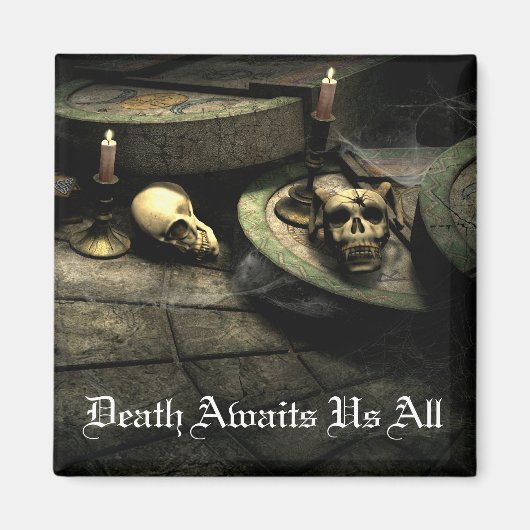 Deaths Domain Gothic Art Magnet (Vorne)