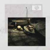 Deaths Domain Gothic Art Postcard Postkarte (Vorne/Hinten)