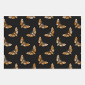 Death's Head Moth Pattern Geschenkpapier Set (Vorderseite 3)