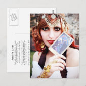 Death's Lover Poetry Postcard Postkarte (Vorne/Hinten)