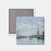 Deauville, Dock, 1892 Magnet (Vorderseite/Rückseite)