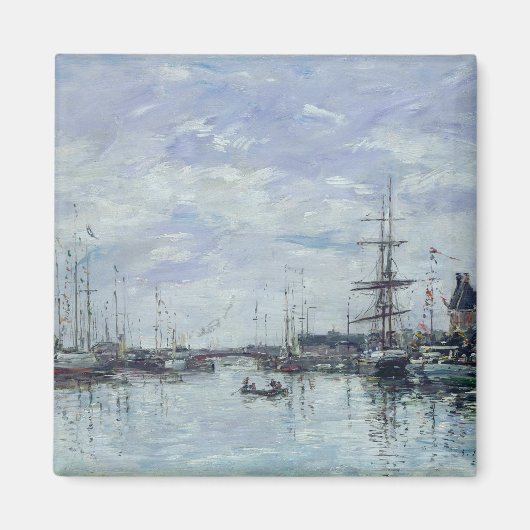 Deauville, Dock, 1892 Magnet (Vorne)
