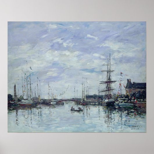 Deauville, Dock, 1892 Poster (Vorne)