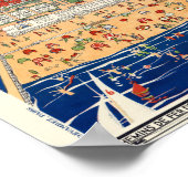 Deauville France Vintage Poster 1931 (Ecke)