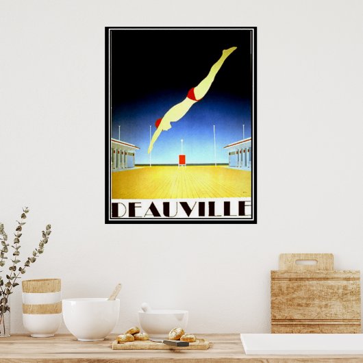 Deauville Vintage Poster (Küche)