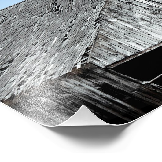 Deayed Barn Fotodruck (Ecke)