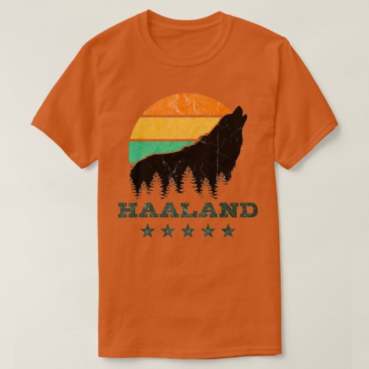 Deb Haaland Wolf Sunset T-Shirt (Design vorne)