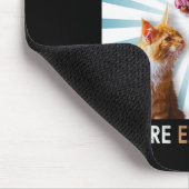 Debate 2024 Haustiere Katze Sie essen W Mousepad (Ecke)