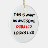 Debater, phantastisch keramik ornament (Rechts)