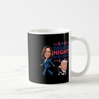 Debatnight Showdown Funny Kamala Dog Walks Trump Kaffeetasse