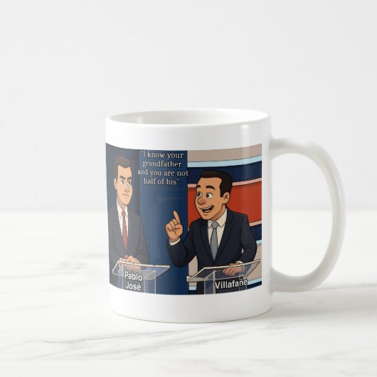 Debatte Pablo Jose & William Villafañe Kaffeetasse (Rechts)