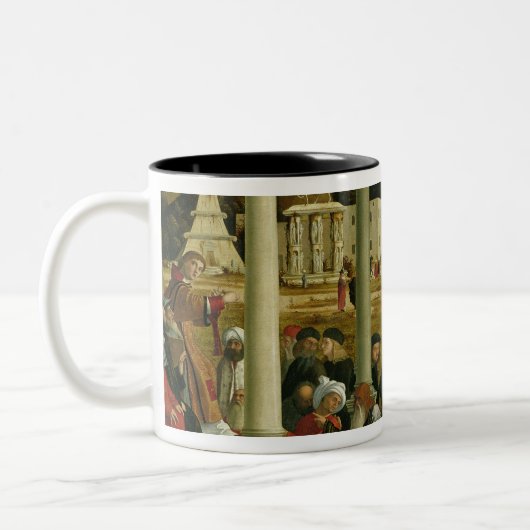 Debatte von St Stephen Zweifarbige Tasse (Links)