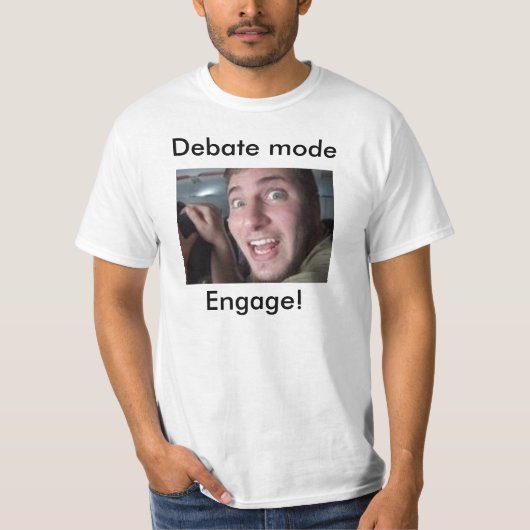 Debatten-Modus T-Shirt (Vorderseite)