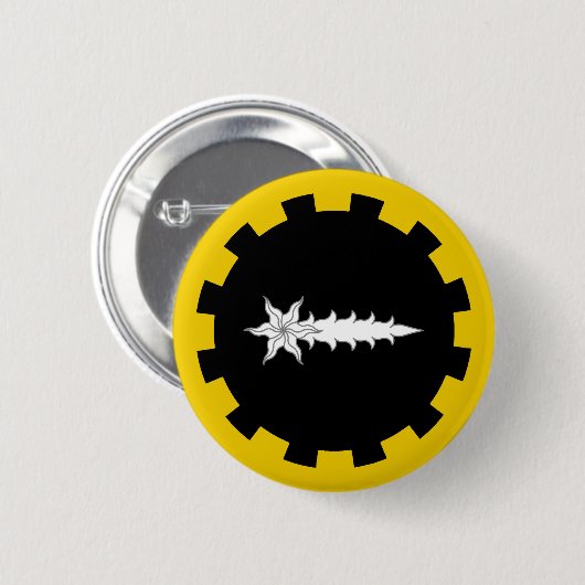 Debattierbare Länder Populace-Abzeichen Button (Vorne & Hinten)