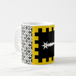 Debattierbare Länder Populace-Abzeichen Kaffeetasse