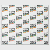 Debattierteam-Debattierspiel Geschenkpapier (Flach)