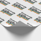 Debattierteam-Debattierspiel Geschenkpapier (Ecke)