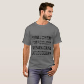 DEBAUCHERY TOMFOOLERY SHENANIGAN SKULDUGGERY T-Shirt (Vorne ganz)